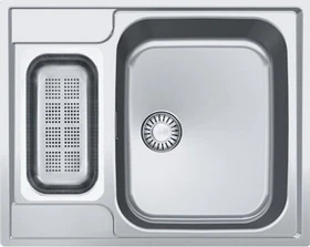 Franke Argos AGX 260 G Einbau Becken rechts mit Ablauffernbedienung edelstahl