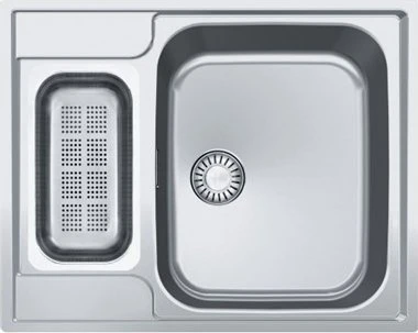 Franke Argos AGX 260 G Einbau Becken rechts mit Ablauffernbedienung edelstahl