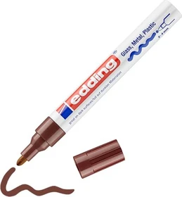 edding 750 Lackmarker braun