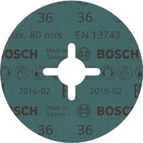 Bosch Professional R574 Best for Metal Fiberschleifscheibe K36, 115x22.23mm, 1 Stück