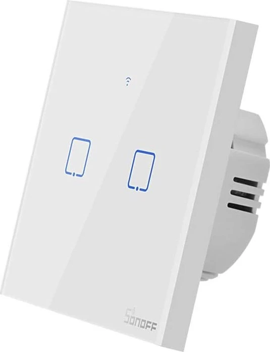 Sonoff TX T0EU2C Smart Wall Switch weiß, 2-fach