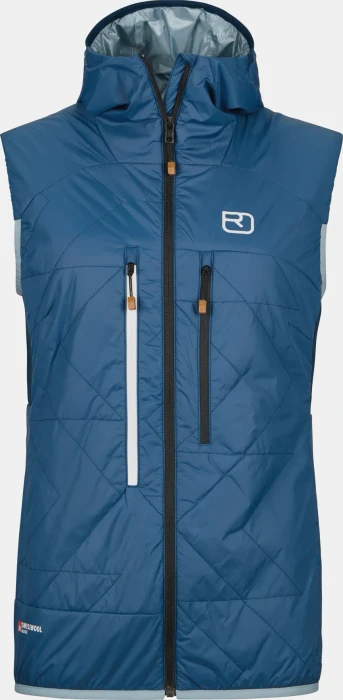 Ortovox Swisswool Piz Boè Funktionsweste sea surface (Damen)