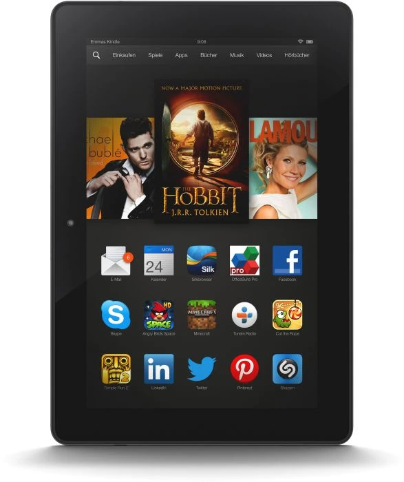 Amazon Fire HDX 8.9 KFAPWI 2013, ohne Werbung, 16GB