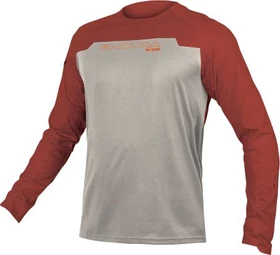 Endura MT500 Burner Jersey Trikot langarm brick red (Herren)