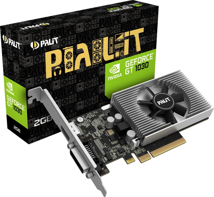 Palit GeForce GT 1030, 2GB DDR4, DVI, HDMI