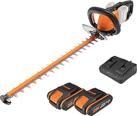 Worx 40V PowerShare Akku-Heckenschere inkl. 2 Akkus 2.0Ah
