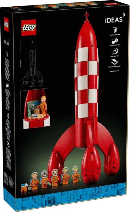 LEGO Ideas - Die Mondrakete von Tintin