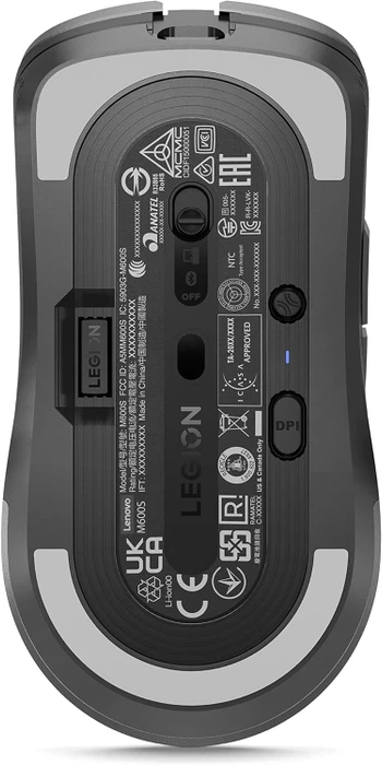 Lenovo Legion M600s Wireless Gaming Mouse, Storm Grey, USB/Bluetooth
