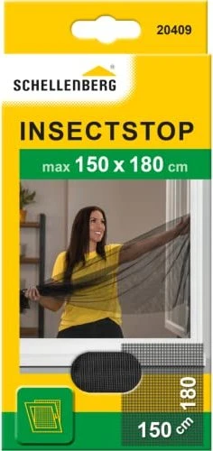 Schellenberg Insect Stop Fliegengitter 150x180cm anthrazit