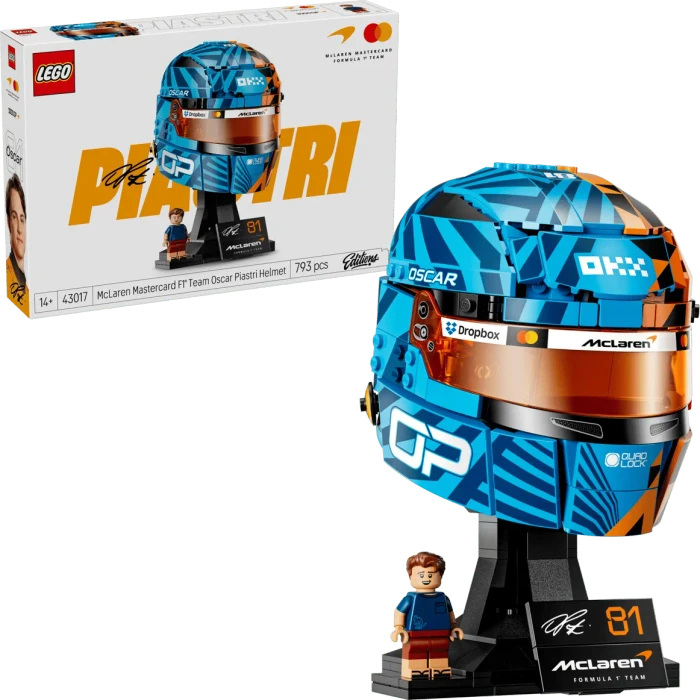 LEGO Editions - McLaren Mastercard F1 Team Oscar Piastri Helm