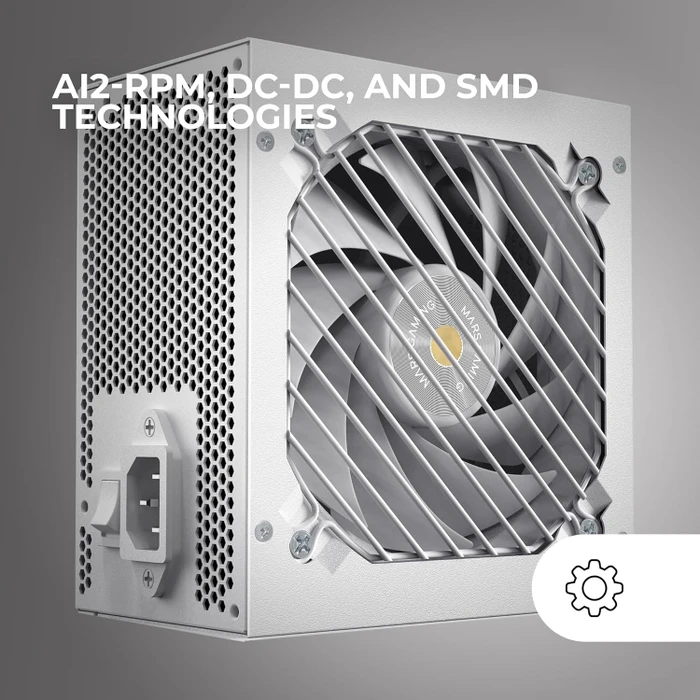 Mars Gaming MPB550SIW weiß 550W, ATX 2.4