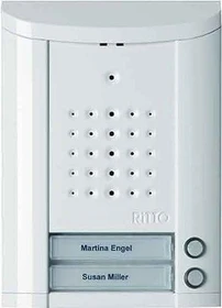 Ritto Entravox Audio Türstation 2 Teilnehmer, weiß