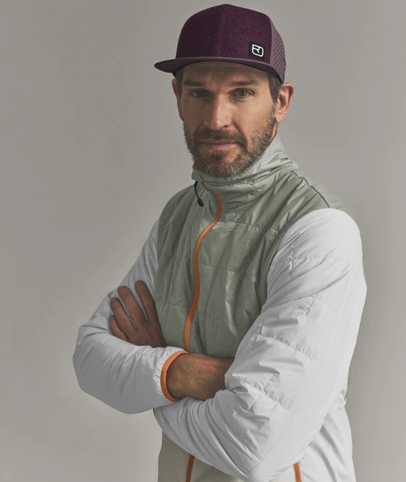 Ortovox Logo Air Trucker Kappe chestnut