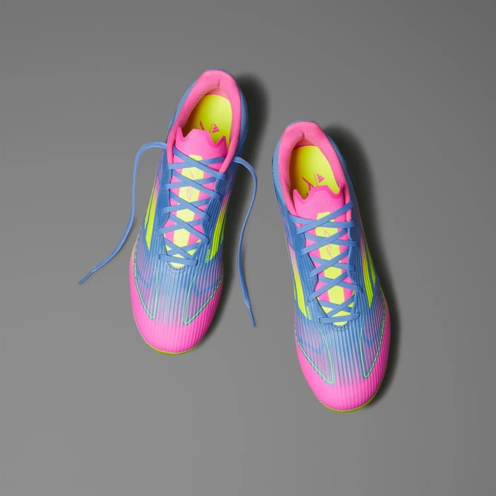 adidas F50 League FG/MG blue fusion/lucid lemon/lucid pink