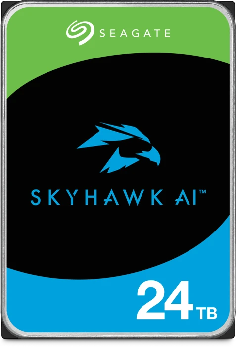 Seagate SkyHawk AI +Rescue 24TB, 24/7, 512e / 3.5" / SATA 6Gb/s