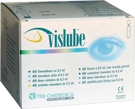 Vislube Augentropfen Einzeldosispipetten, 18ml (60x 0.3ml)