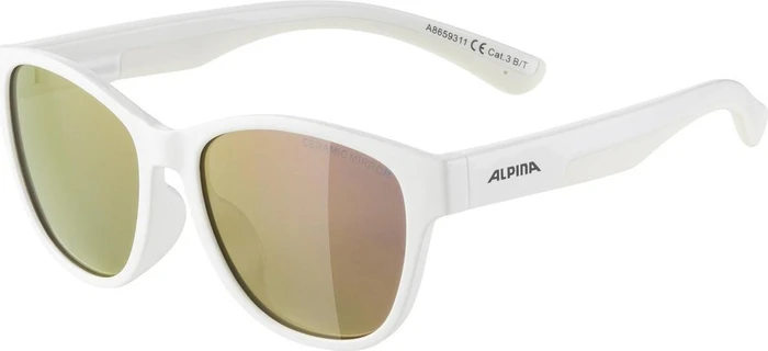 Alpina Flexxy Cool Kids II white/ceramic mirror pink (Junior)