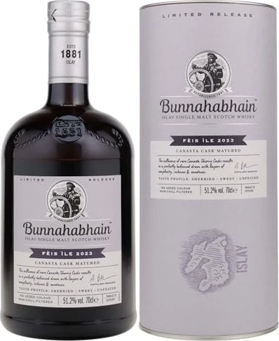 Bunnahabhain Fèis Ìle 2023 Canasta Cask 700ml
