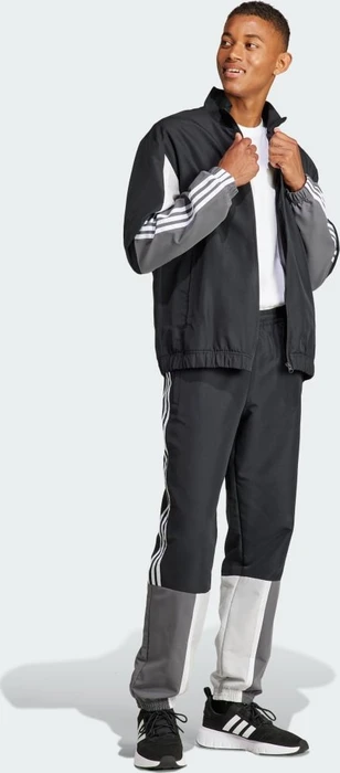 adidas Sportswear Colorblock 3-Streifen Trainingsanzug schwarz (Herren)