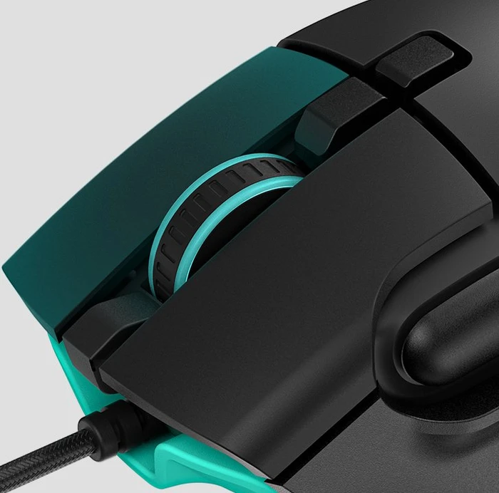 DeepCool MG350 FPS Gaming Mouse, schwarz, USB