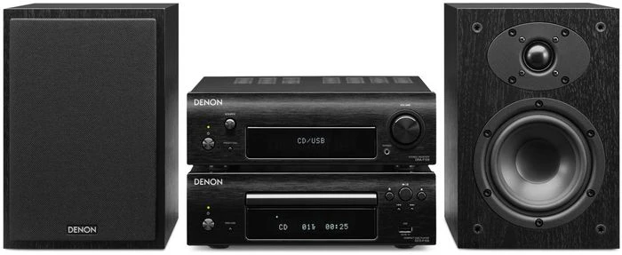Denon D-F109C schwarz/schwarz