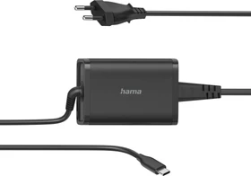 Hama Universal-USB-C-Notebook-Netzteil Power Delivery (PD) 5-20V/65W schwarz