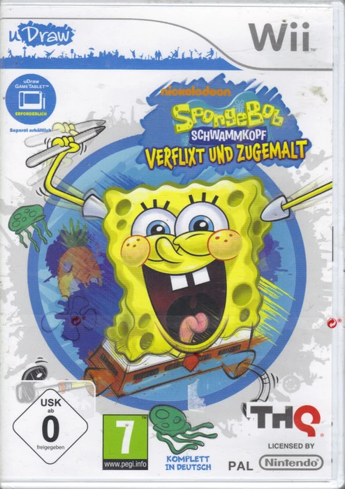 SpongeBob Schwammkopf: Verflixt und zugemalt (Wii)