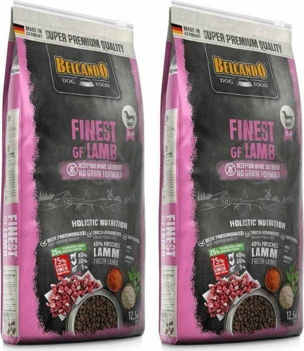 Belcando Finest Grain Free Lamm, 25kg (2x 12.50kg)