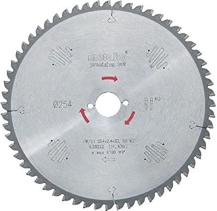 Metabo Precision Cut Kreissägeblatt 48Z, 315x1.8x30mm, 1 Stück