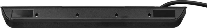 Brennenstuhl estilo Ecksteckdosenleiste, Tischsteckdose, 6-fach, 2x USB-A, 2m, silber/schwarz