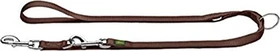 Hunter Extra Long Verstellbare Führleine für Hunde, Nylon, extra lang, strapazierfähhig, pflegeleicht, 2x300cm, braun