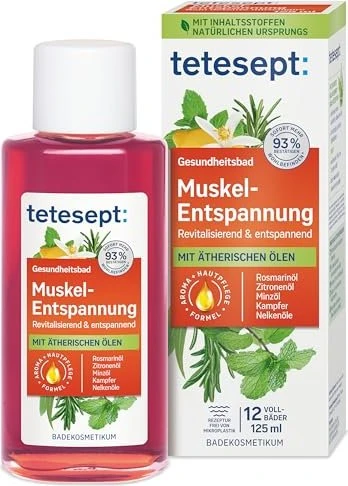 Tetesept Muskel-Entspannung Gesundheitsbad, 125ml
