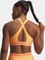 Under Armour Armour Mid Crossback Sport-BH orange bloc/venom red (Damen) Vorschaubild