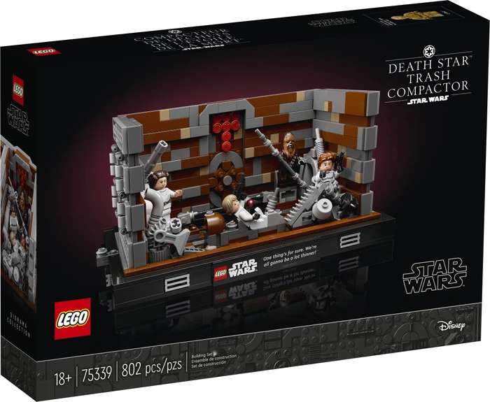 LEGO Star Wars - Müllpresse im Todesstern Diorama