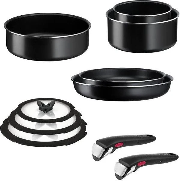 Tefal L15991 Ingenio Easy On Kochgeschirr-Set, 10-tlg.