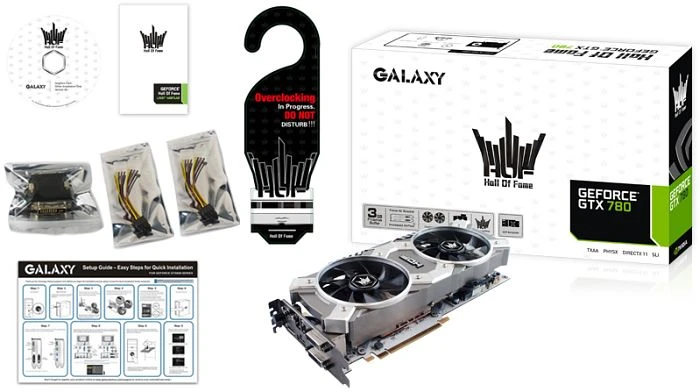 KFA2 GeForce GTX 780 Hall Of Fame+, 3GB GDDR5, 2x DVI, HDMI, DP