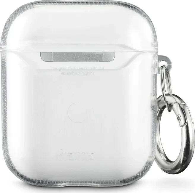 Hama Schutzhülle "Always Clear" für Ladecase Apple AirPods 1./2. Gen