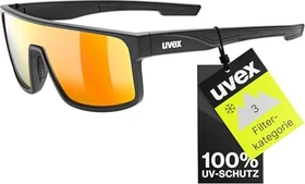 UVEX lgl 51 black matt/mirror red