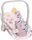 Zapf creation BABY born Zubehör - Babyschale Blumen (838518)
