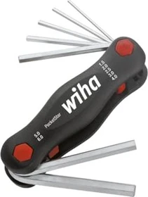 Wiha PocketStar 351 PK7 Multitool Innensechskant Winkelschlüsselsatz, 7-tlg.