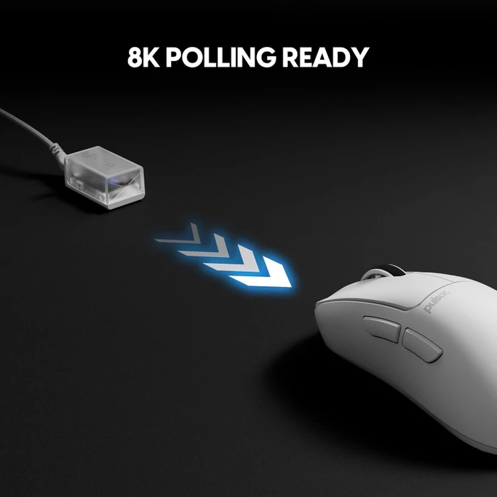 Pulsar Gaming Gears Xlite CL CrazyLight Mini Wireless weiß, USB
