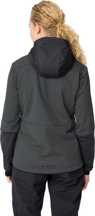 Vaude Qimsa Hooded Softshell Fahrradjacke graphite (Damen)