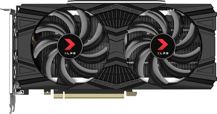 PNY GeForce RTX 2060 SUPER XLR8 Gaming OC Dual Fan, 8GB GDDR6, HDMI, 3x DP