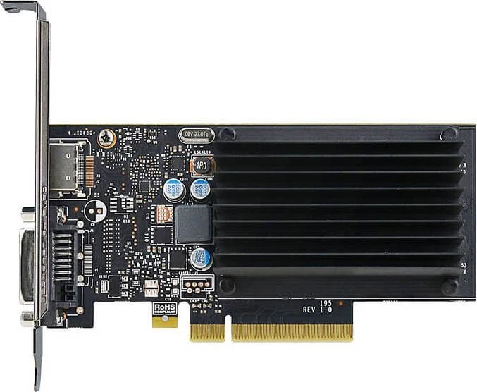 EVGA GeForce GT 1030 Passive Low Profile, 2GB DDR4, DVI, HDMI