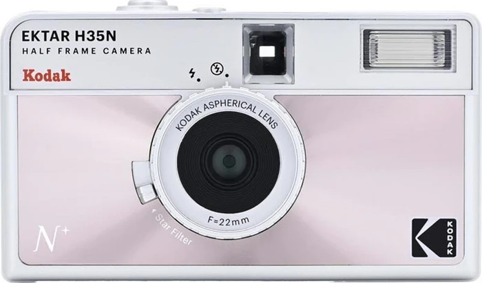 Kodak Ektar H35N Halbformat-Filmkamera pink