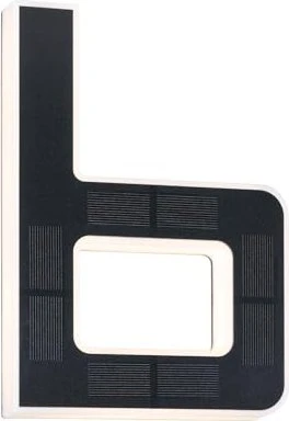Paulmann Outdoor Solar Buchstabe b LED Hausnummernleuchte