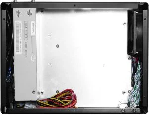 Lian Li PC-Q09FB schwarz, Mini-ITX, 150W extern