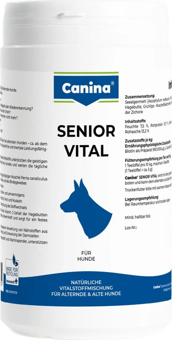 Canina Senior Vital Pulver für Hunde, 500g (12709 2)