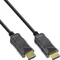 InLine HDMI AOC Kabel, Ultra High Speed HDMI, 8K4K, schwarz HDMI 2.1 Kabel, 10m Vorschaubild