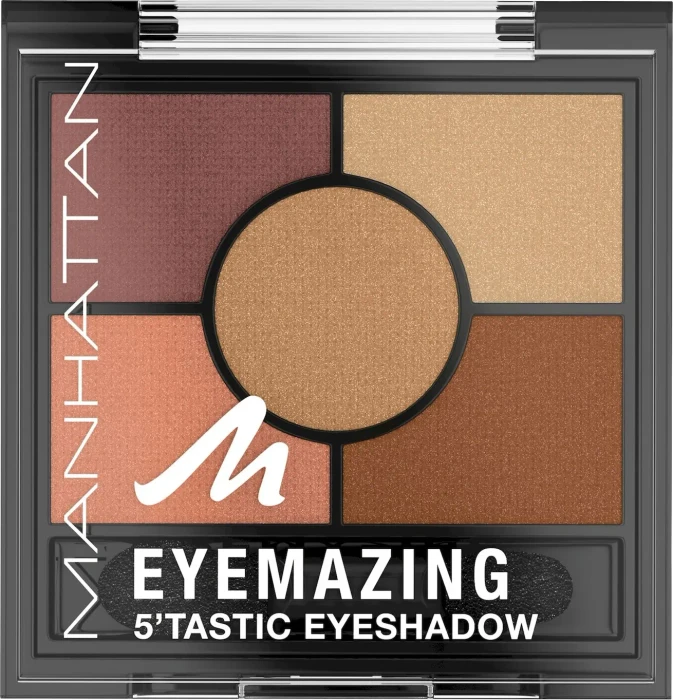 Manhattan Eyemazing 5'Tastic Eyeshadow Palette 005 sunset bronze, 3.8g